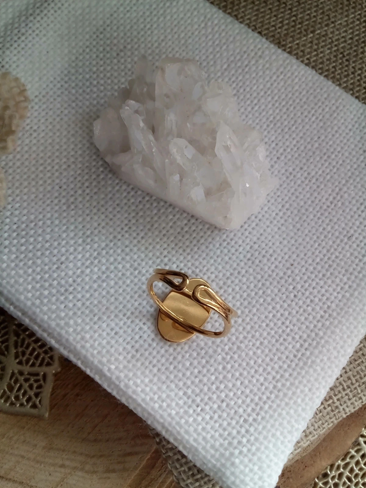 Bohemien roze zonne-ring – photo 3